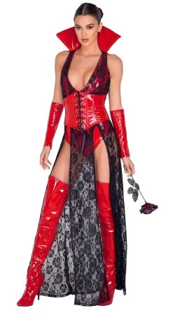 Roma Vampy Vengeance Costume 8 Roma Vampy Vengeance Costume -Lingerie Shop RM 5024 2021HALLOWEEN