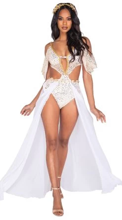 Roma Glam Goddess Costume 6 Roma Glam Goddess Costume -Lingerie Shop RM 5043 2021HALLOWEEN
