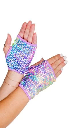 Roma Fingerless Rave Gloves