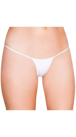 Roma Mini G-String -Lingerie Shop RM Chip White