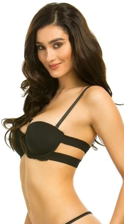 Yandy Black Strappy Solution Bra 7 Yandy Black Strappy Solution Bra -Lingerie Shop RR YCB25201 BLK 3 PS20160114