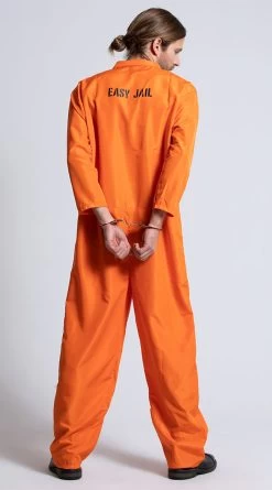 FEVER Men's Bad Boy Convict Costume