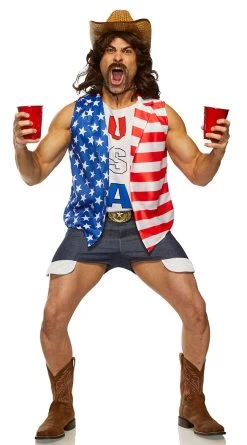 Men's American Cowboy Costume 7 Men's American Cowboy Costume -Lingerie Shop SI 80192 American Cowboy 3 2021HALLOWEEN