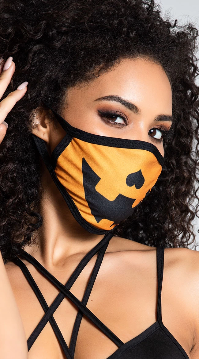 Yandy Pretty Pumpkin Face Mask 2 Yandy Pretty Pumpkin Face Mask - Image 2