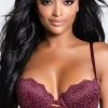Yandy Crushin' On You Burgundy Push-Up Bra