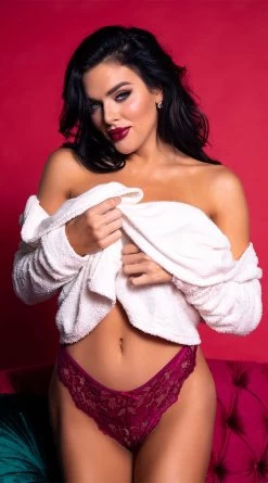 Yandy Lounge In Love Thong 18 Yandy Lounge In Love Thong -Lingerie Shop YSM YA0606 RED 2 EDS YANDY 2021HOLIDAY