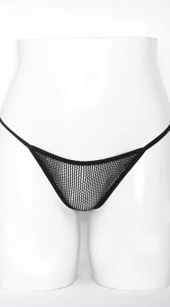 Basic Mini Fishnet G-String 11 Basic Mini Fishnet G-String -Lingerie Shop YT BRF001 BLK 3 2023MAY