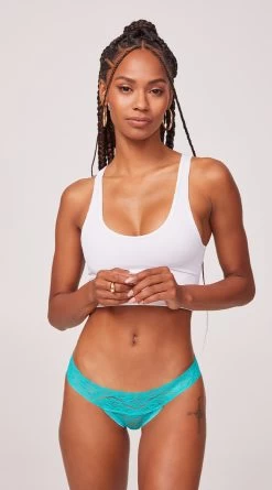 Yandy Full Back Lace Panty -Lingerie Shop YY 2797P GREEN F Yandy PS07272022